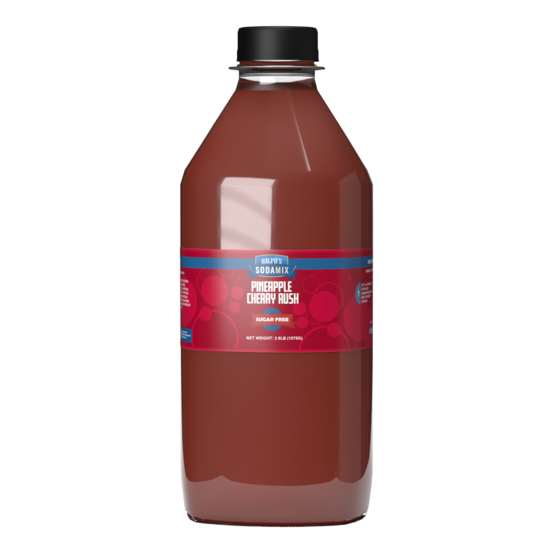 32oz Sodamix (Sugar Free) Pineapple Cherry Rush